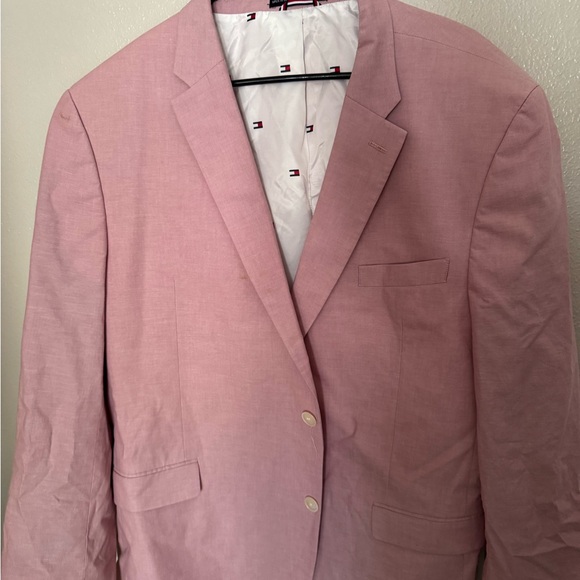 Tommy Hilfiger Pink Men's Blazer - Picture 3 of 10